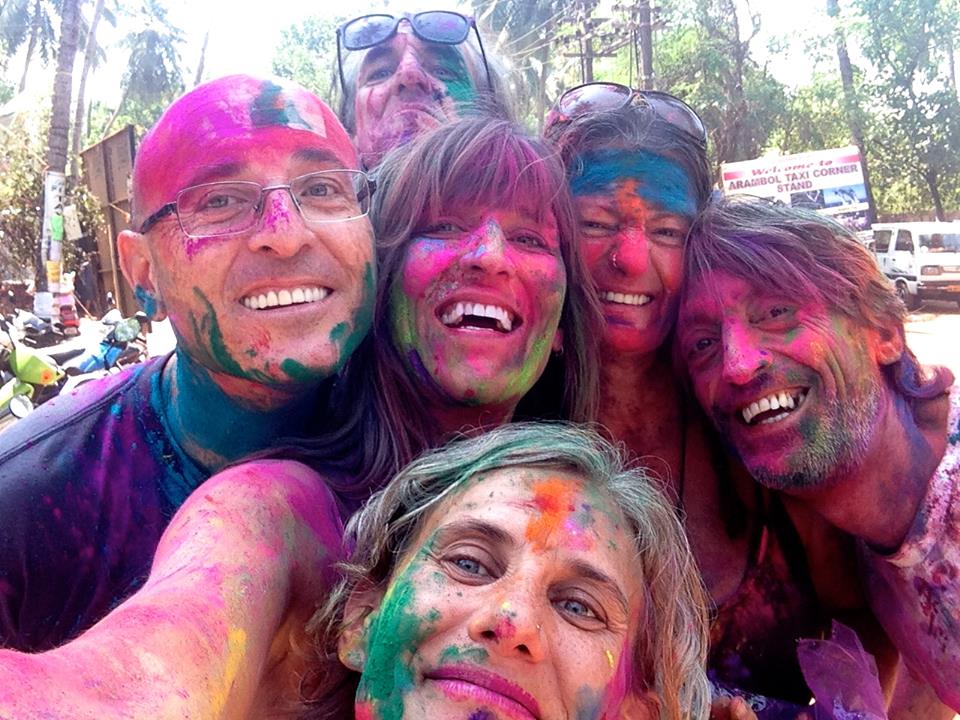 leanne and crew, holi